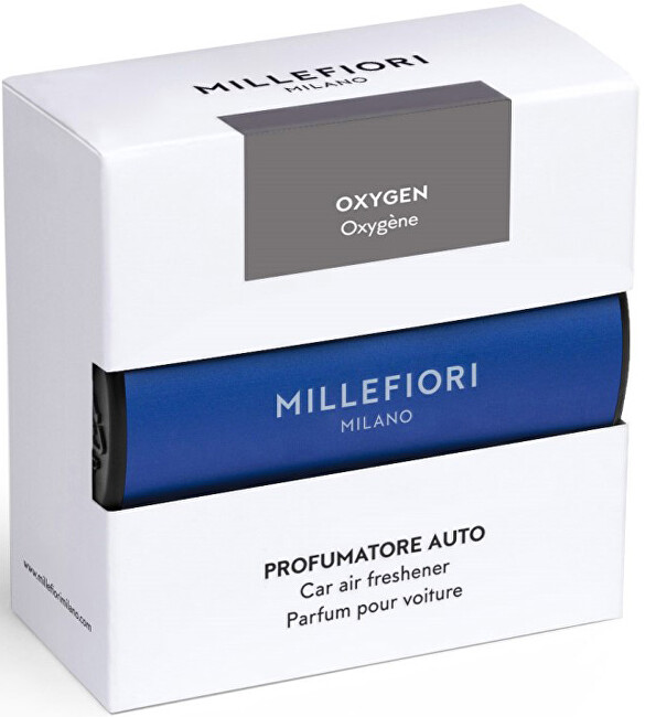 Millefiori Milano Car air freshener Classic/Oxygen - dark blue automobilio gaiviklis