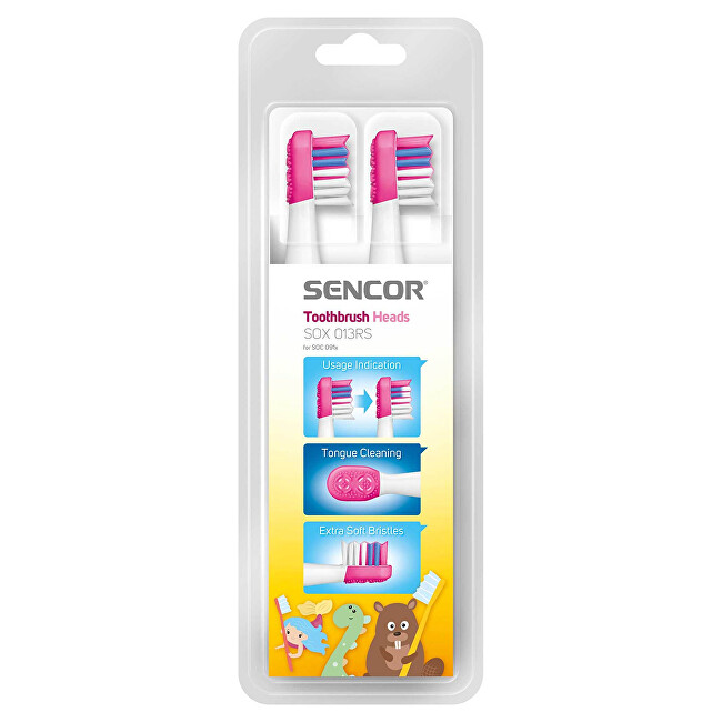 Sencor Replacement head for children&acute;s sonic toothbrushes SOC 091x SOX 013RS dantų &scaron;epetėlis