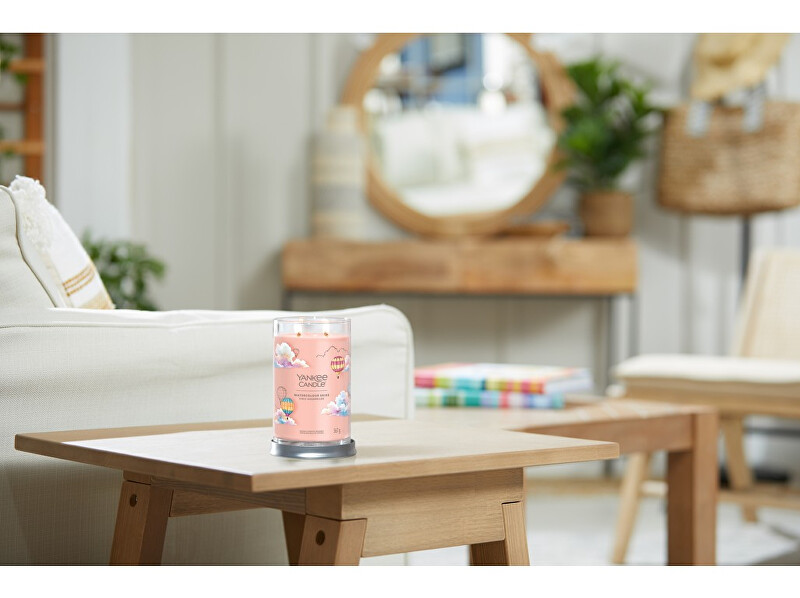 Yankee Candle YC SIGNATURE LARGE TUMBLER WATERCOLOUR SKIES kvepianti žvakė