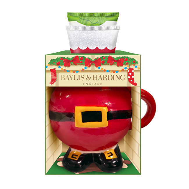 Baylis & Harding Festive Friends Christmas gift set with mug 3 pcs. Vonios ir du&scaron;o priemonė Moterims