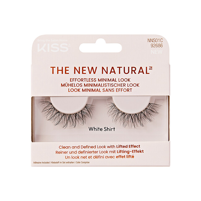 Kiss Artificial eyelashes The New Natural 02 Silver Ring Moterims