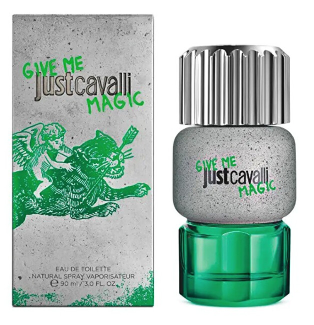 Roberto Cavalli Just Cavalli Give Me Magic Eau De Toilette Kvepalai Vyrams