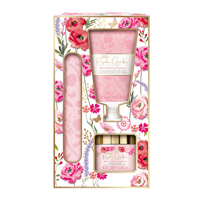Baylis & Harding Baylis & Harding Royale Garden Manicure Gift Set - Royale Garden, 3pcs Moterims