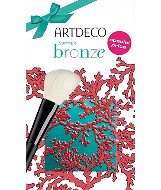 Artdeco Bronzing Powder & Brush Set Gift Set Moterims