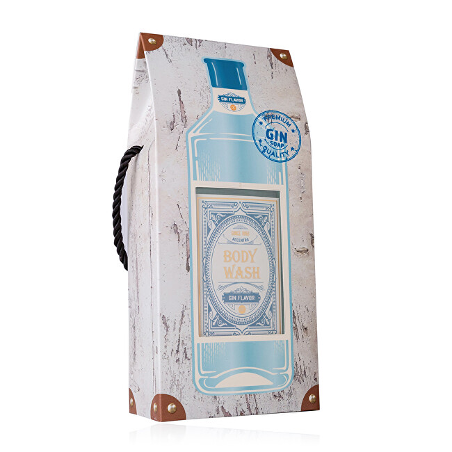 Accentra Shower gel in a gift box Gin Flavor (Body Wash) 400 ml 400ml Vyrams