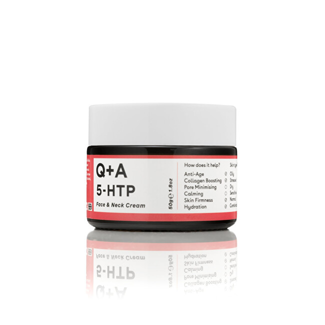 Q+A 5-HTP face (Face & Neck Cream) 50 g kremas kaklui/dekolte