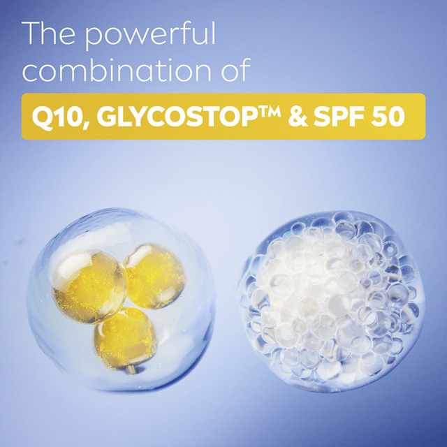 Nivea Daily Facial Fluid SPF 50 Q10 Anti-Wrinkle Expert (Daily UV Fluid) 40 ml 40ml vietinės priežiūros priemonė