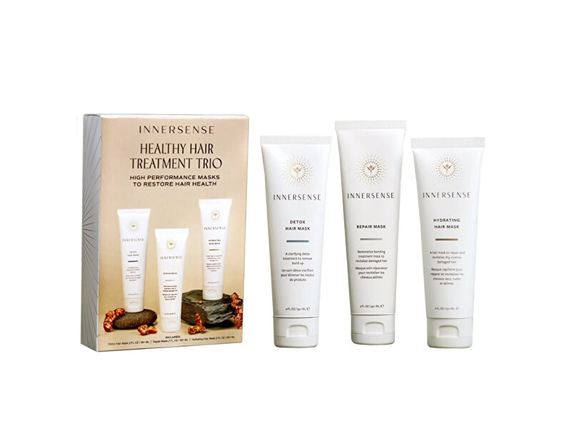 Innersense Healthy Hair Treatment Trio Gift Set Moterims