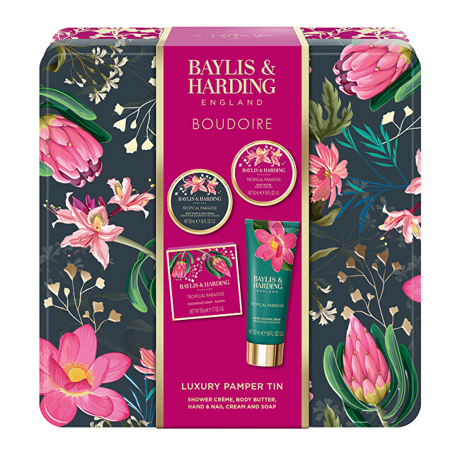 Baylis & Harding Boudoire Body Care Gift Set - Tropical Paradise 4 pcs Moterims