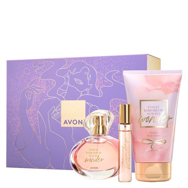 Avon TTA Wonder Gift Set kvepalų mėginukas Moterims
