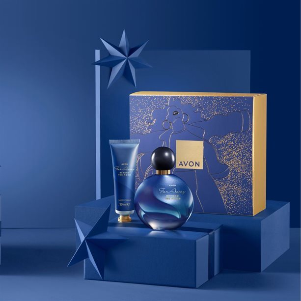 Avon Far Away Beyond The Moon cosmetic set Kvepalai Moterims