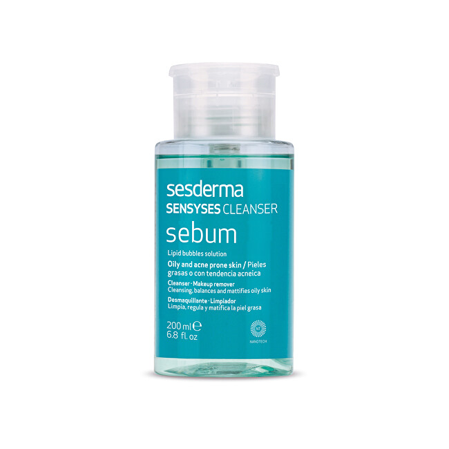Sesderma Make-up remover Sebum ( Sensyses Clean ser) 200 ml 200ml Moterims