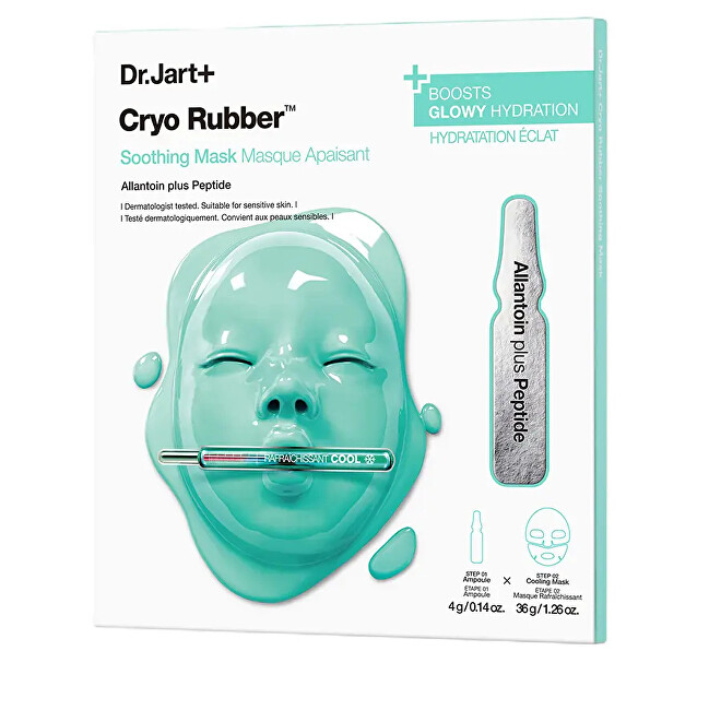 Dr.jart+ Cryo Rubber Soothing Mask Drėkinamasis veido kremas Moterims