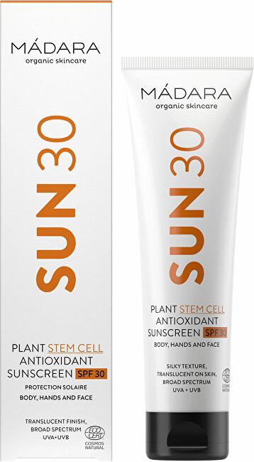 MÁDARA Plant Stem Cell Antioxidant Sunscreen SPF 30 100 ml 100ml Unisex
