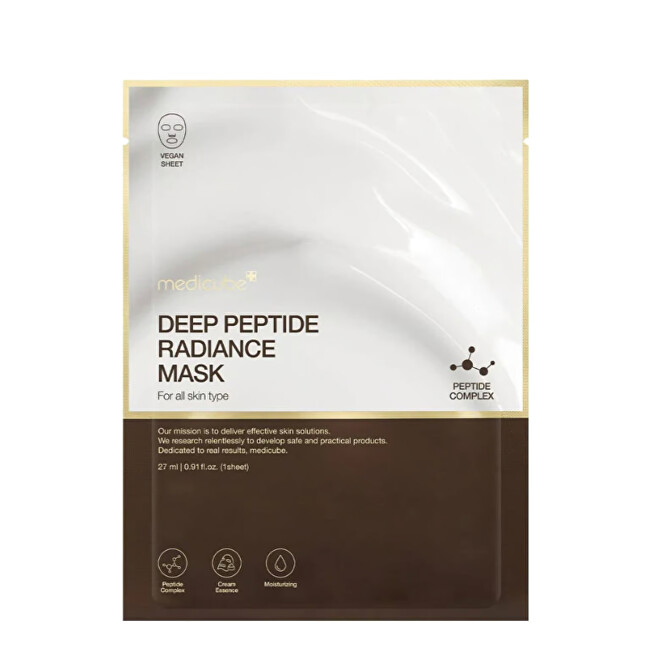 Brightening face mask with peptides Deep Peptide (Radiance Face Mask) 27 ml