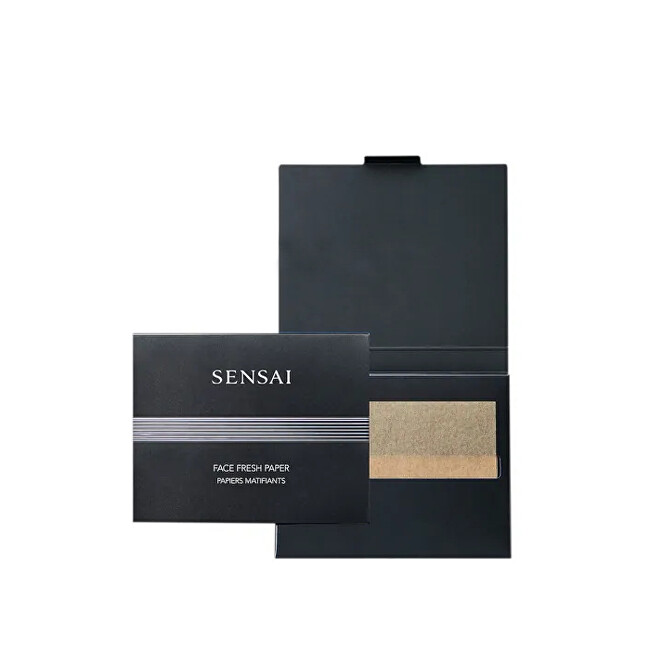 Sensai Face Fresh Paper Makiažo pagrindas Veido riebalų perteklių sugeriančios servetėlės Moterims