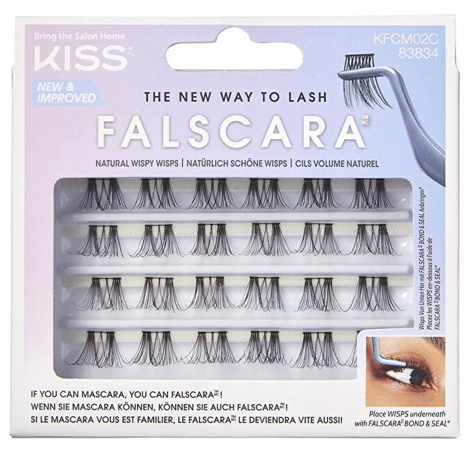Kiss False eyelashes Falscara Lash Wisp Multi 02 Moterims