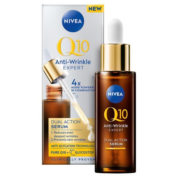 Nivea Dual anti-wrinkle serum Q10 Anti-Wrinkle Expert (Dual Action Serum) 30 ml 30ml Moterims
