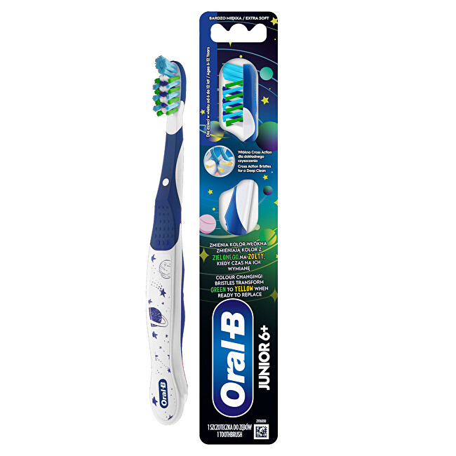 Oral B Children's toothbrush Extra Soft (6-12 let) 1 pc 12000ml Vaikams
