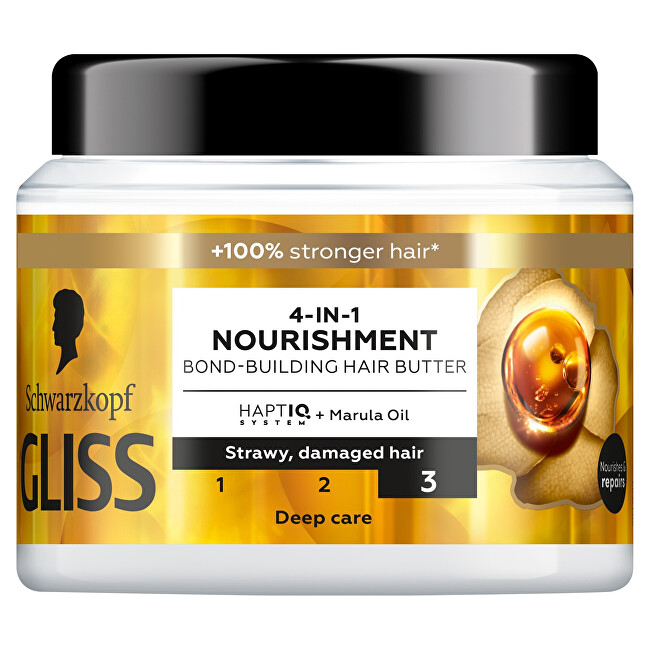 Schwarzkopf Gliss Nourishment Plaukų kaukė Moterims