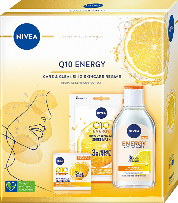 Nivea Gift box with antioxidants for skin full of energy Moterims
