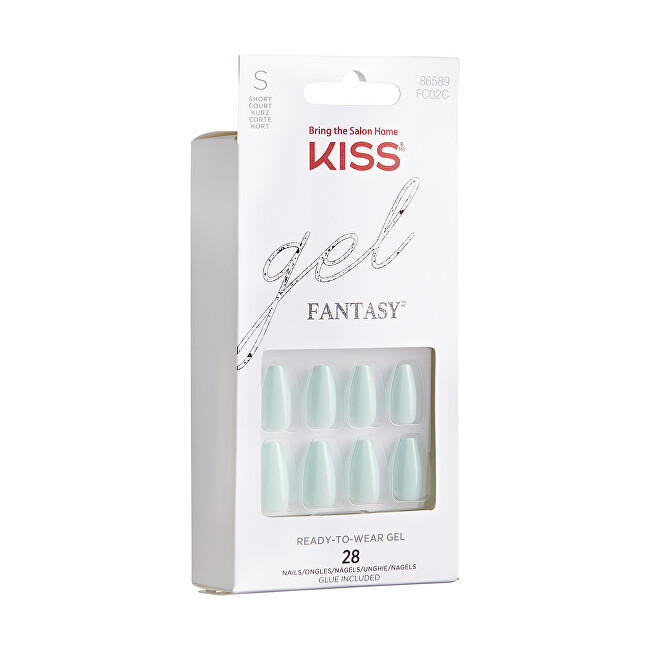 Kiss Gel nails Gel Fantasy Nails Cosmopolitan 28 pcs priemonė nagams