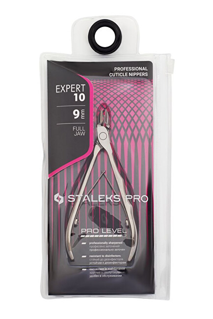 STALEKS Professional Cuticle Nippers Expert 10 9 mm (Professional Cuticle Nippers) Manikiūro priemonė