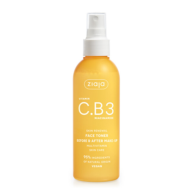 Ziaja Skin tonic Vitamin C.B3 Niacinamide Face Toner 190 ml 190ml makiažo valiklis