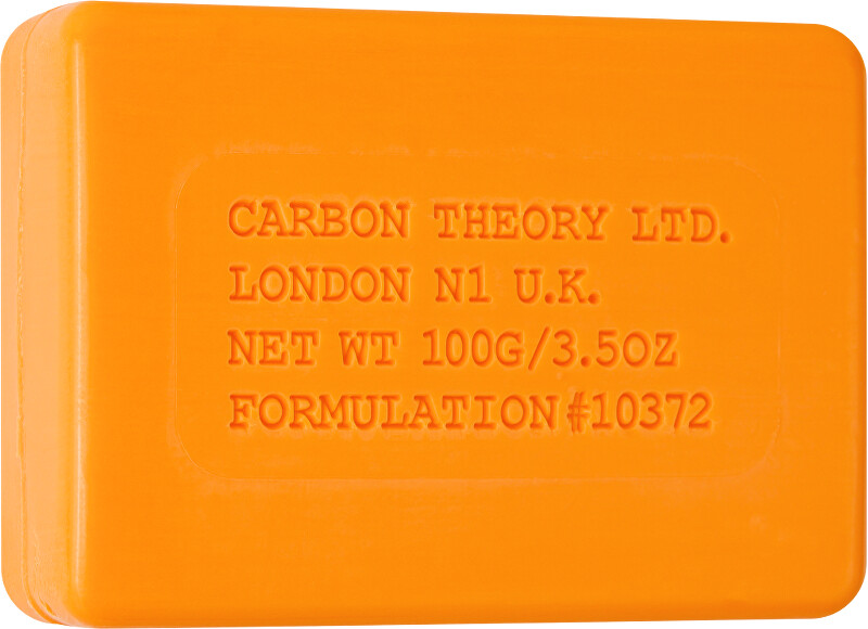 Carbon Theory Facial Cleansing Soap Vitamin C & Caffeine (Facial Cleansing Bar) 100 g makiažo valiklis