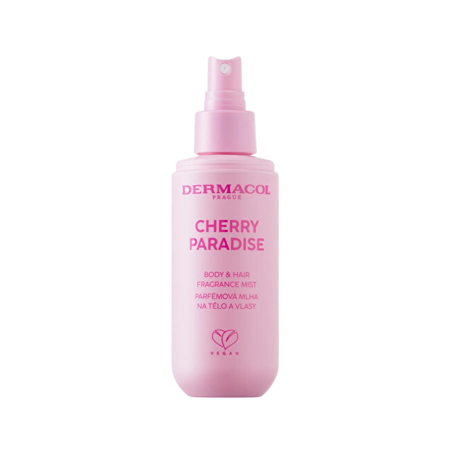 Dermacol Cherry Paradise Body Mist - Parf&eacute;mov&aacute; mlha na tělo a vlasy Kūno priežiūra Moterims