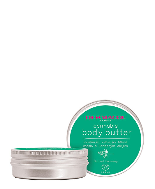 Dermacol Soothing nourishing body butter with hemp oil Cannabis ( Body Butter) 75 ml 75ml Unisex