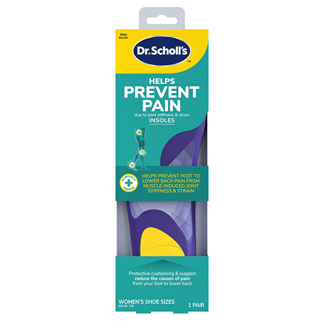 Scholl Prevent Pain Insoles 1 pair Large kojų priežiūros priemonė