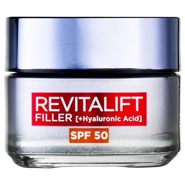 L´Oréal Paris Day cream anti-aging skin SPF 50 Revita lift Filler ( Anti-Age ing Cream) 50 ml 50ml vietinės priežiūros priemonė