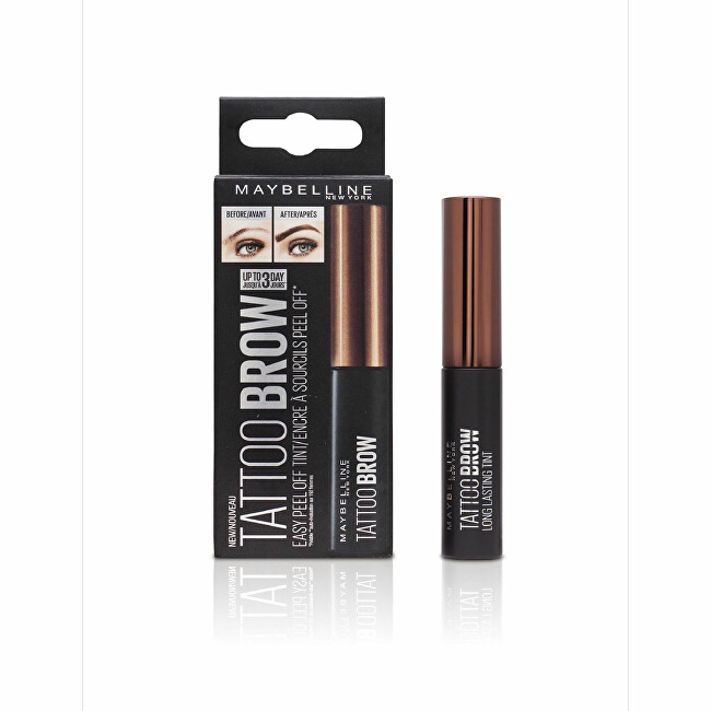 Maybelline Semi-permanent eyebrow color (Tattoo Brow Eyebrow Color) Chocolate Brown antakių kosmetika