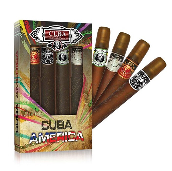 Cuba Cuba - EDT 4 x 35 ml 35ml Cuba - EDT 4 x 35 ml Vyrams Rinkinys