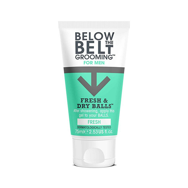 Below the Belt Gel for intimate areas in a gift box Fresh (Fresh & Dry Balls) 75 ml 75ml Intymios higienos priemonė