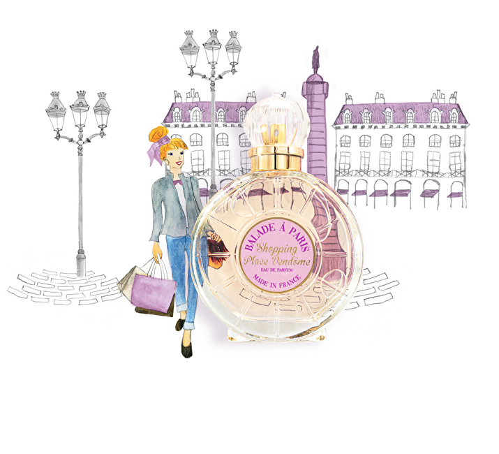 Jeanne Arthes Balade &Agrave; Paris Shopping Place Vend&ocirc;me - EDP 100ml Kvepalai Moterims