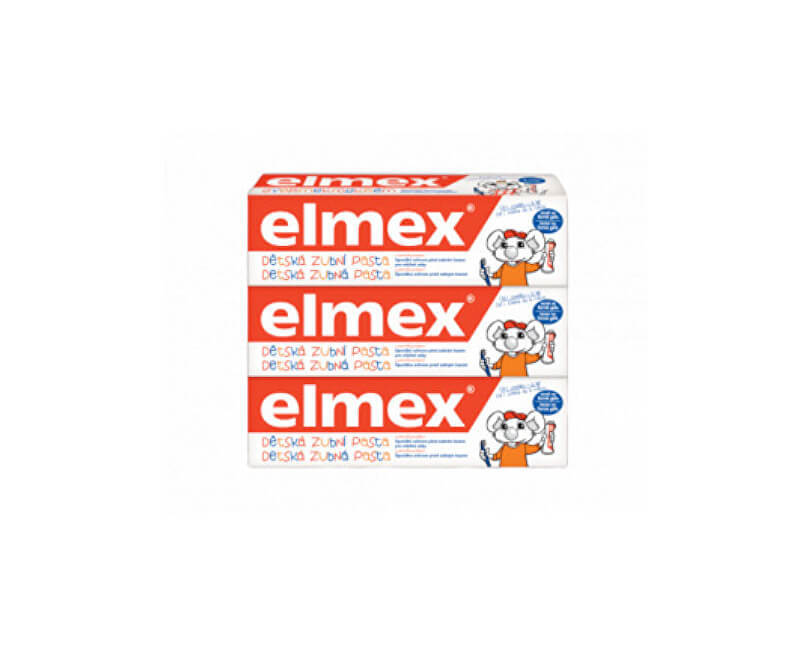 Elmex Children&acute;s toothpaste Kids Trio 3 x 50 ml 50ml dantų pasta