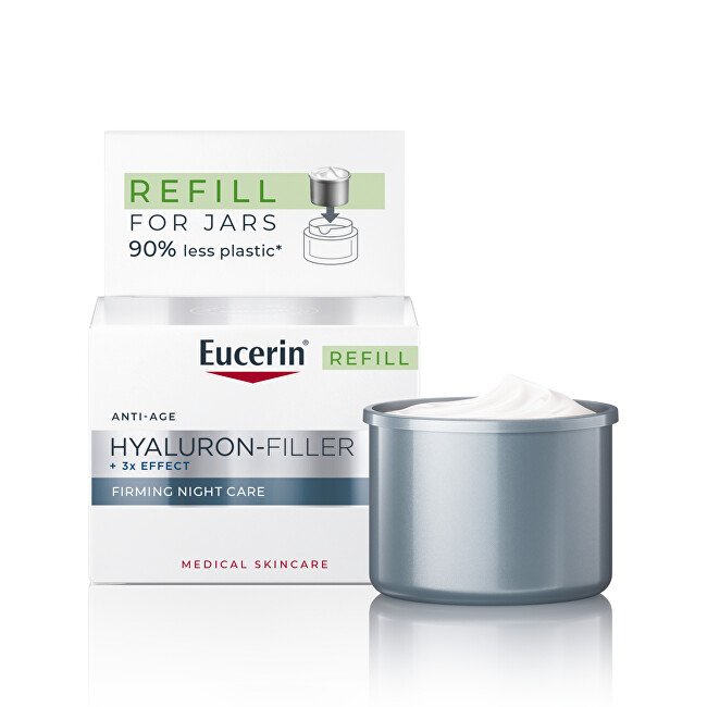 Eucerin Replacement refill for Hyaluron-Filler+3x Effect firming night cream (Firming Night Care Refill) 50 ml 50ml Moterims