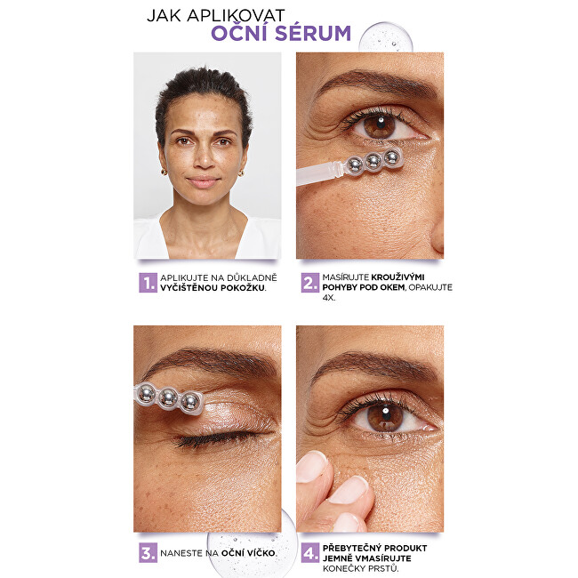 L&acute;Or&eacute;al Paris Eye serum with 2.5% hyaluronic acid Revita lift Filler (Eye Serum) 20 ml 20ml vietinės priežiūros priemonė