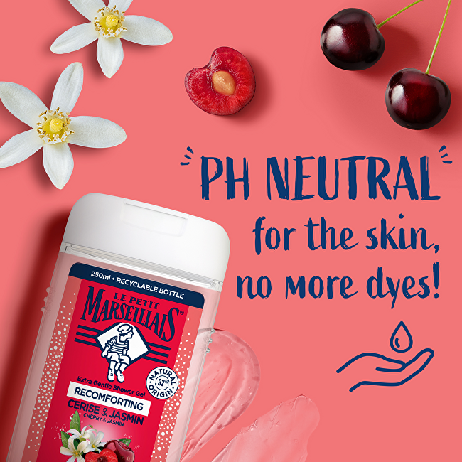 Le Petit Marseillais Cherry & Jasmin Shower Gel 250ml Moterims