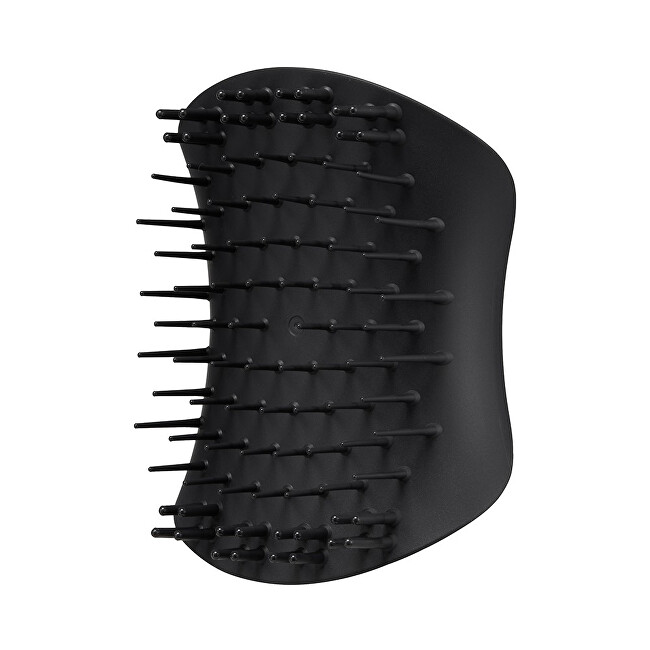Tangle Teezer Scalp Brush Black exfoliating massage brush for the scalp plaukų &scaron;epetys