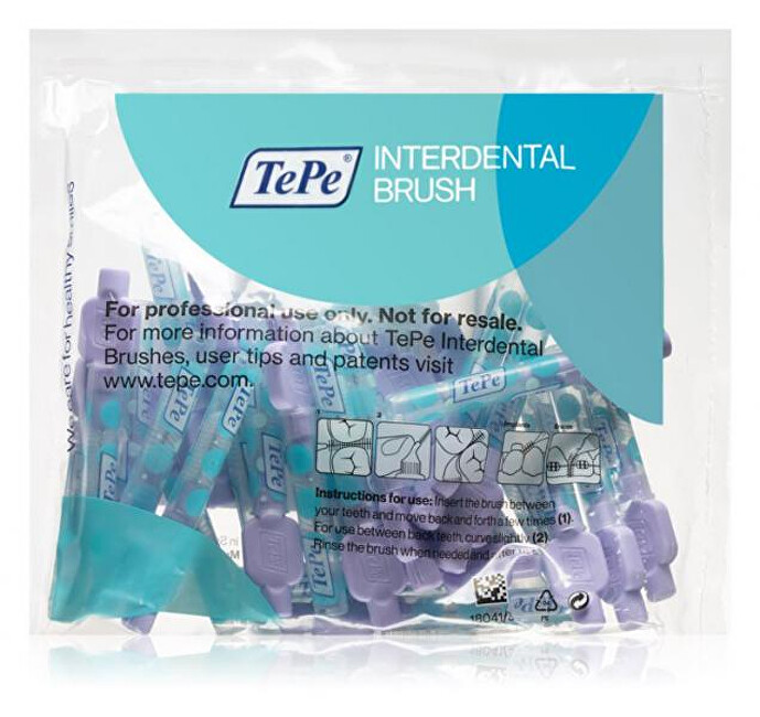 TePe Interdental brushes Extra Soft 1.1 mm purple 25 pcs Unisex