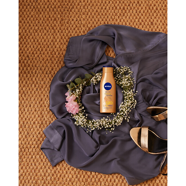 Nivea Firming toning body lotion Q10 Firming + Bronze (Body Lotion) 400 ml 400ml kojų priežiūros priemonė