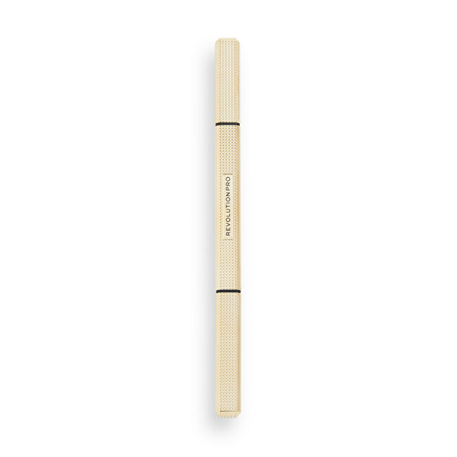 Revolution Pro Rockstar Medium Brown double-sided eyebrow pencil (Brow Style r) 0.25 g antakių pie&scaron;tukas