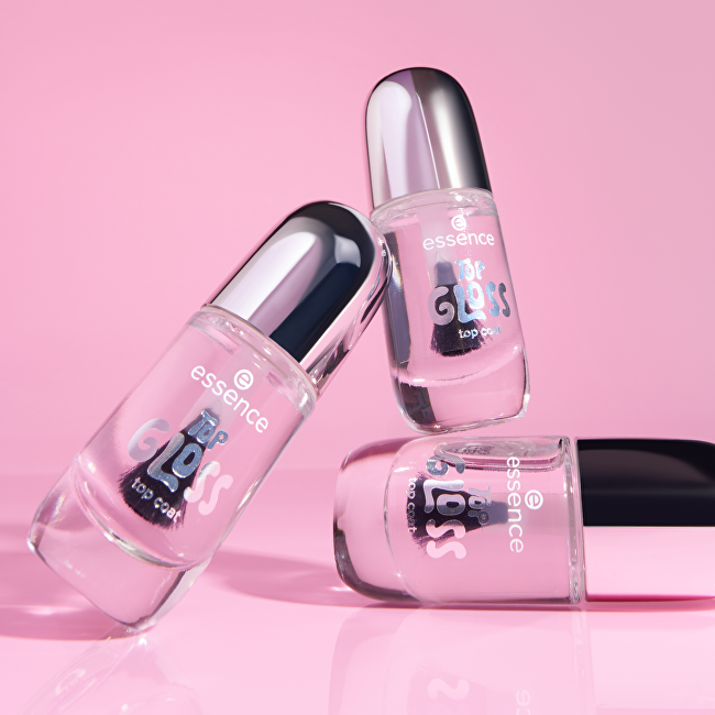 Essence Top Gloss Top Coat 8 ml 8ml priemonė nagams
