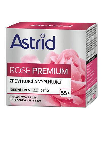 Astrid Firming and filling day cream OF 15 Rose Premium 50 ml 50ml Moterims