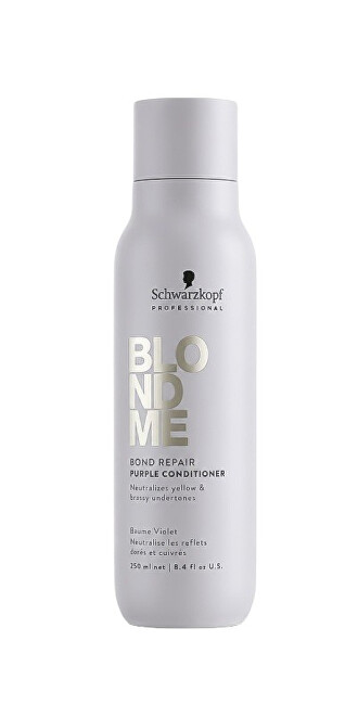 Schwarzkopf Professional BlondMe Bond Repair Purple Conditioner 250ml plaukų balzamas