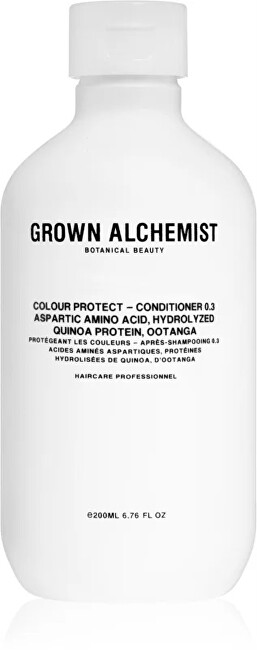 Grown Alchemist Conditioner for colored hair Aspartic Amino Acid, Hydrolyzed Quinoa Protein, Ootanga (Colour Protect 500ml Moterims