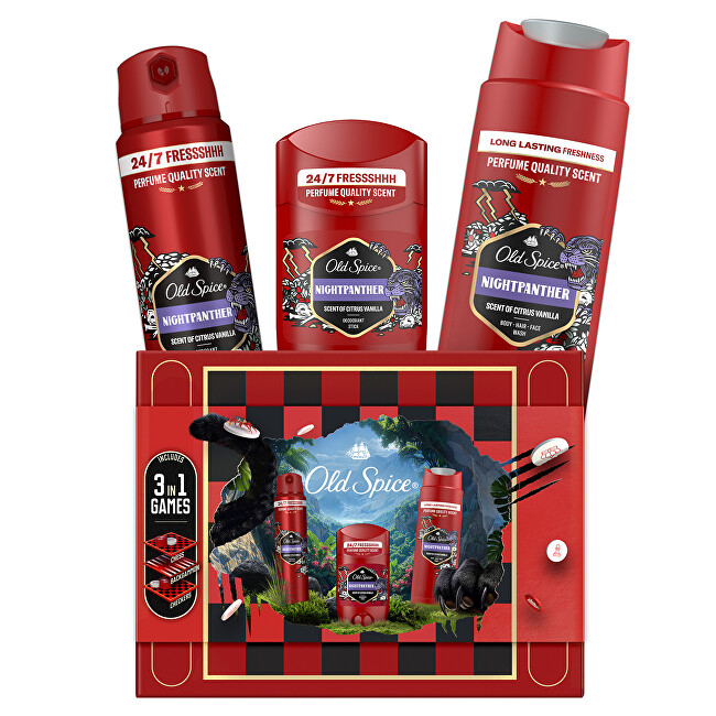 Old Spice Nightpanther Body Care Gift Set Vyrams Old Spice Nightpanther Body Care Gift Set Vyrams